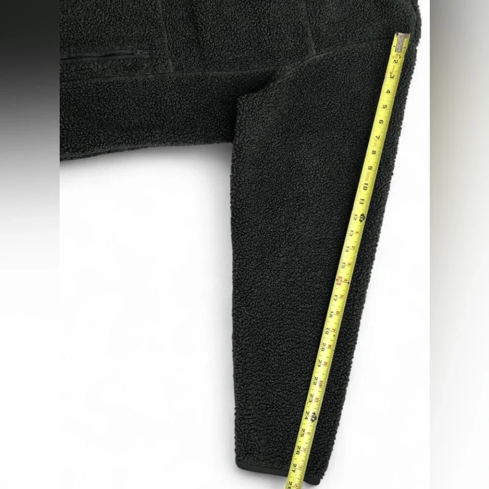 Wrangler Men's Multi-Pocket Sherpa Jacket Charcoal Size XXL Full Zip Heavyweight